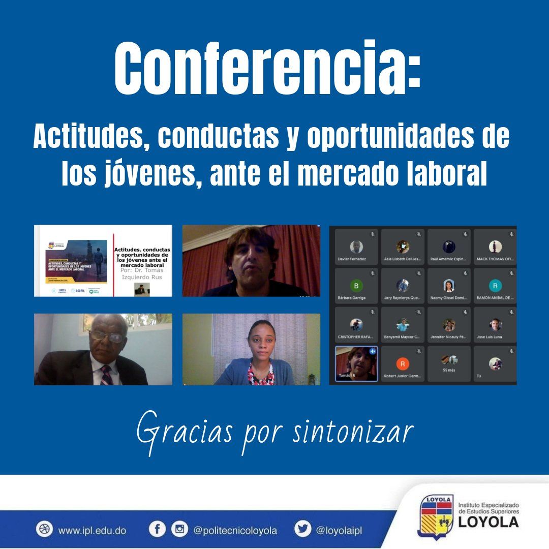  IEESL realiza conferencia sobre los jóvenes y el mercado laboral