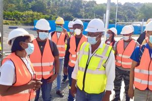 Estudiantes del IEESL visitan Planta de Tratamiento de Aguas Residuales San Cristóbal